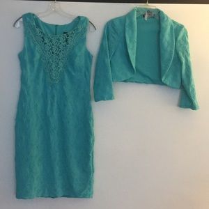 Frank Lyman dress with short jacket